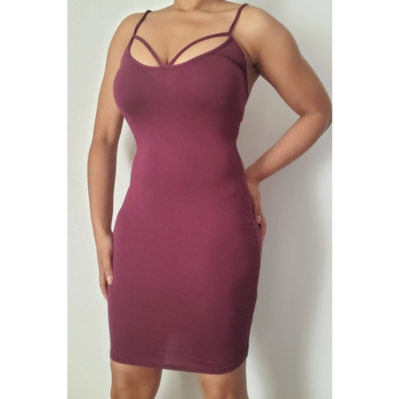 Plum/Dark purple Dress, Size 6 - Picture 6 of 8